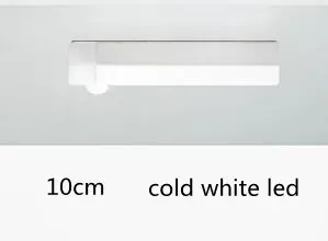 Lampe LED intelligente à capteur de mouvement, veilleuse magnétique sans fil rechargeable, auto-adhésive, pour placard et armoire 14