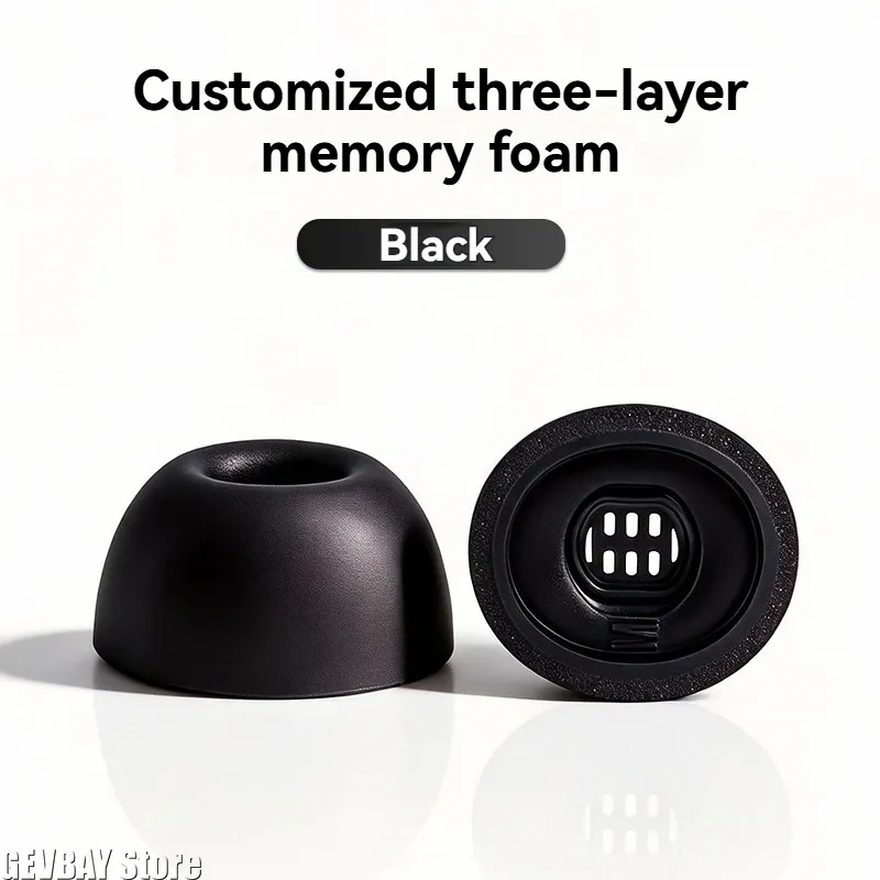 Écouteurs sans fil Bluetooth avec embouts en mousse à mémoire de forme pour Huawei FreeBuds Pro 5, compatibles avec étui FreeBuds Pro 4, Pro 3 et Pro 2 5