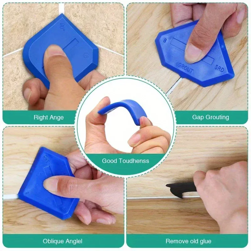 Ensemble d'outils de calfeutrage en silicone en contexte