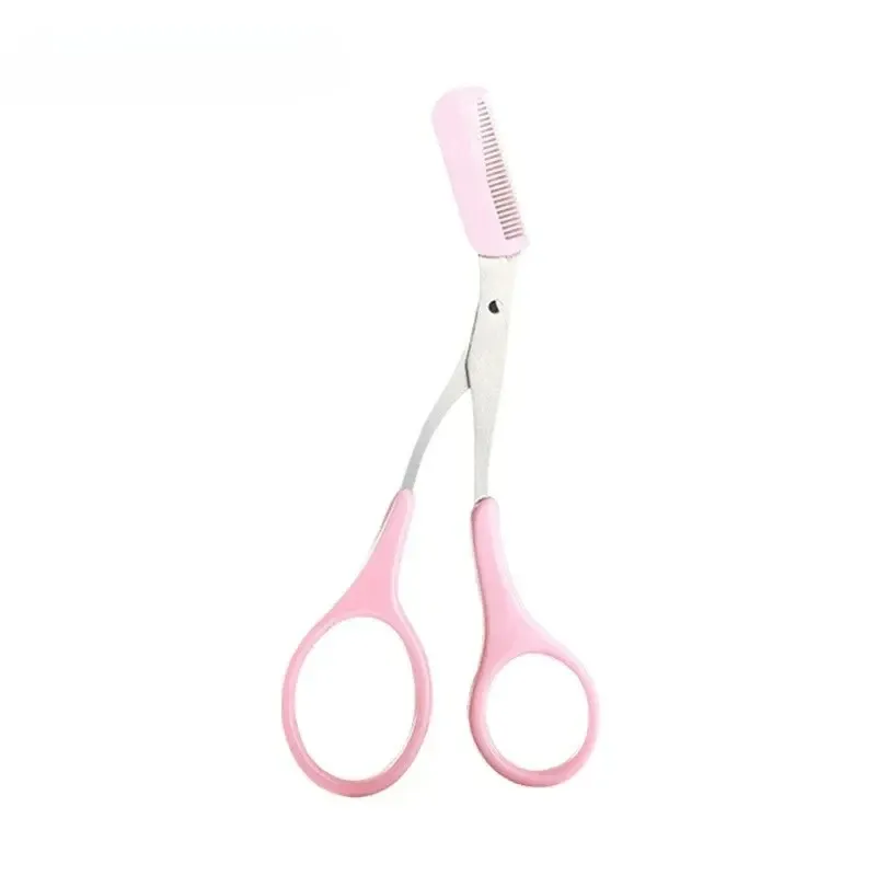 Tondeuse à sourcils en acier inoxydable avec peigne, outil de maquillage pour l'épilation et la mise en forme des sourcils (lot de 1 ou 3) 9