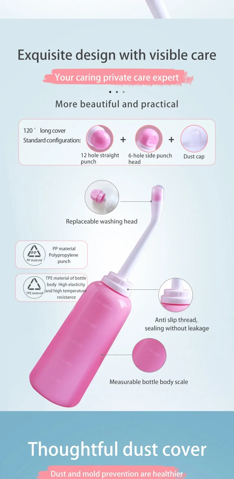 Bidet portable, utilisation au quotidien