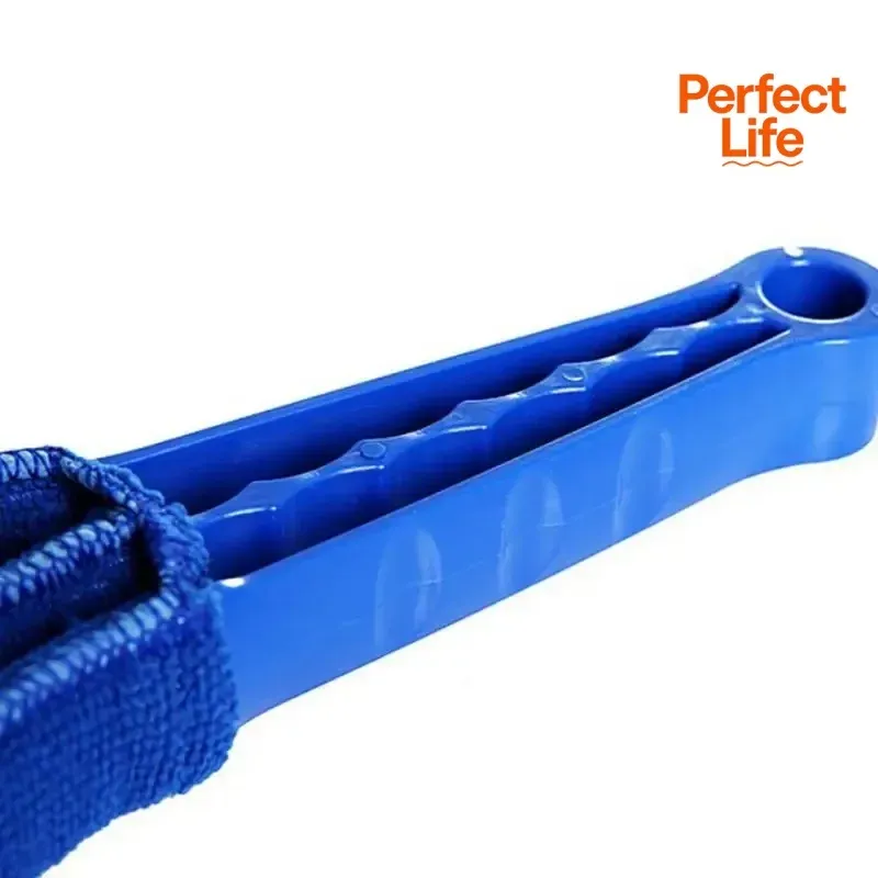 Brosse de nettoyage en utilisation