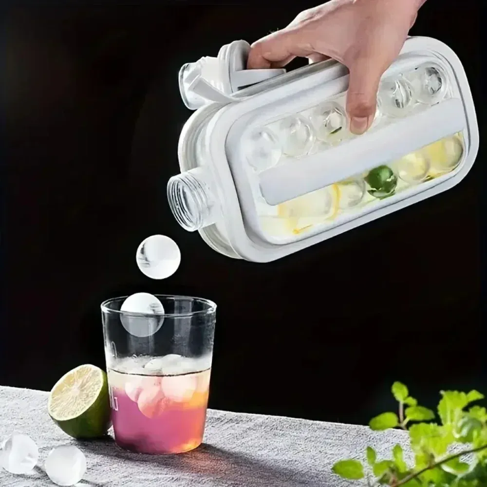 Bouteille d'eau portable 2 en 1 avec moule à glaçons en forme de hockey sur glace 5