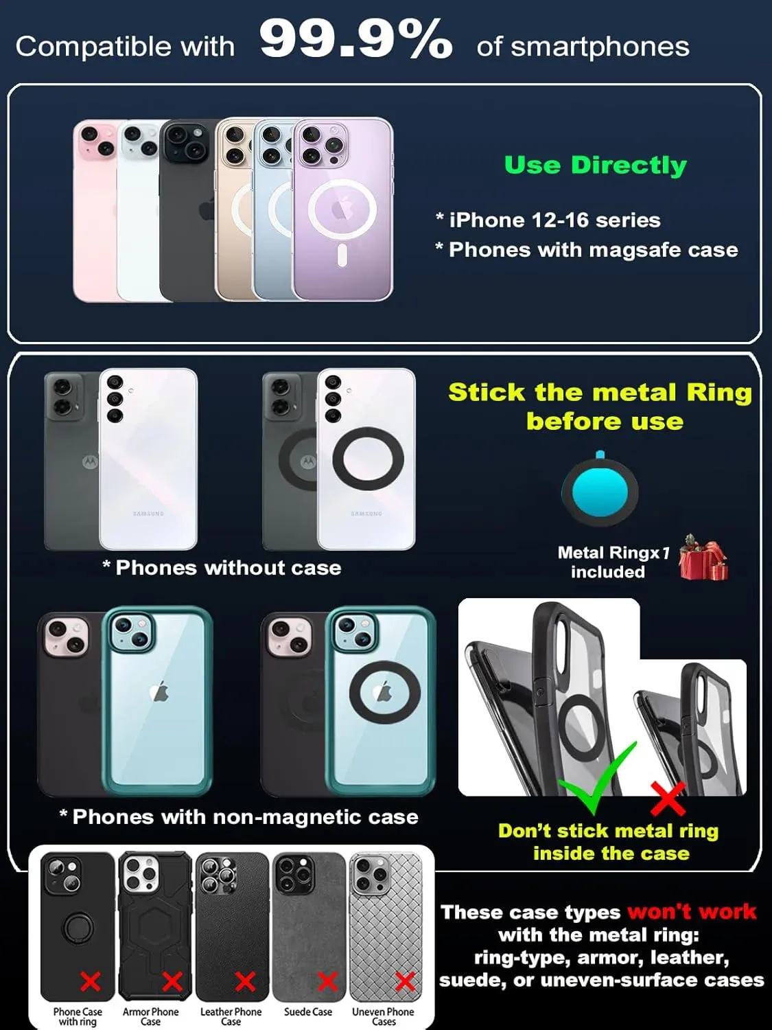 Support téléphone pliable