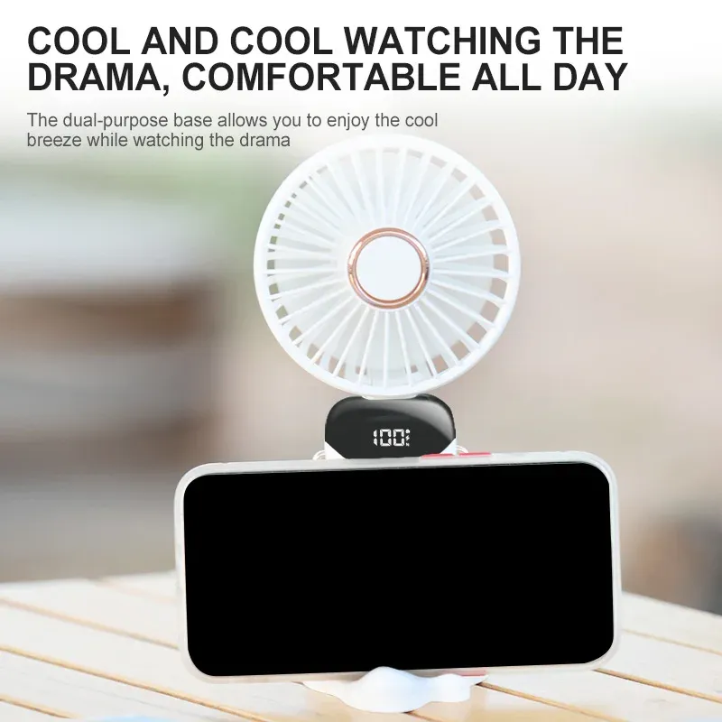 Ventilateur portatif en usage quotidien