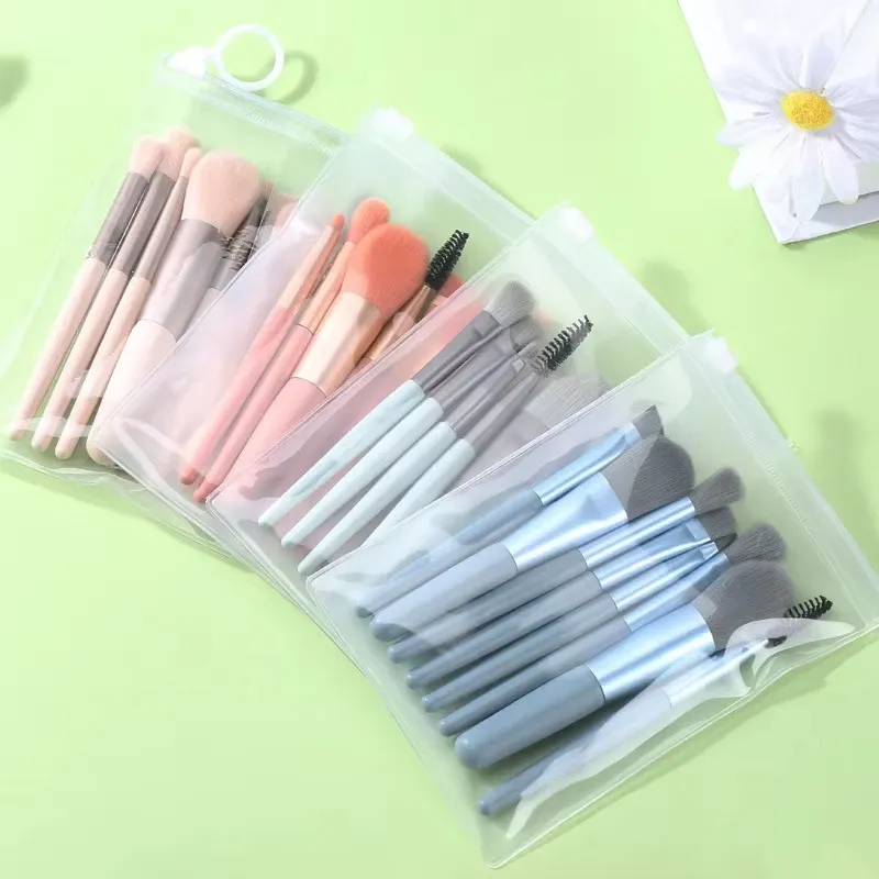 Vue d'ensemble du mini ensemble de pinceaux de maquillage