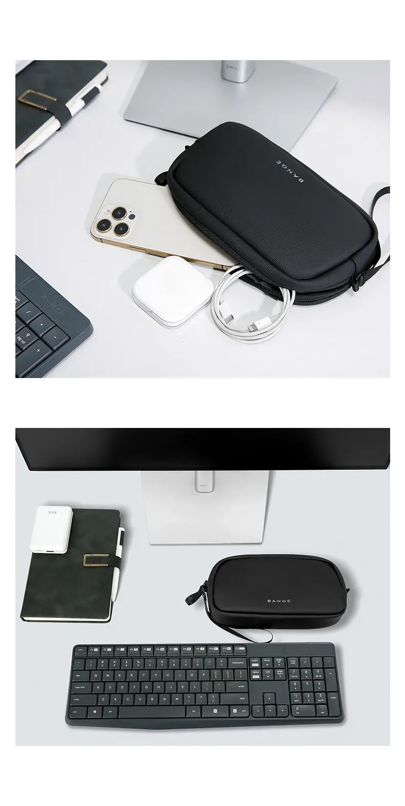 Accessoires électroniques organisés