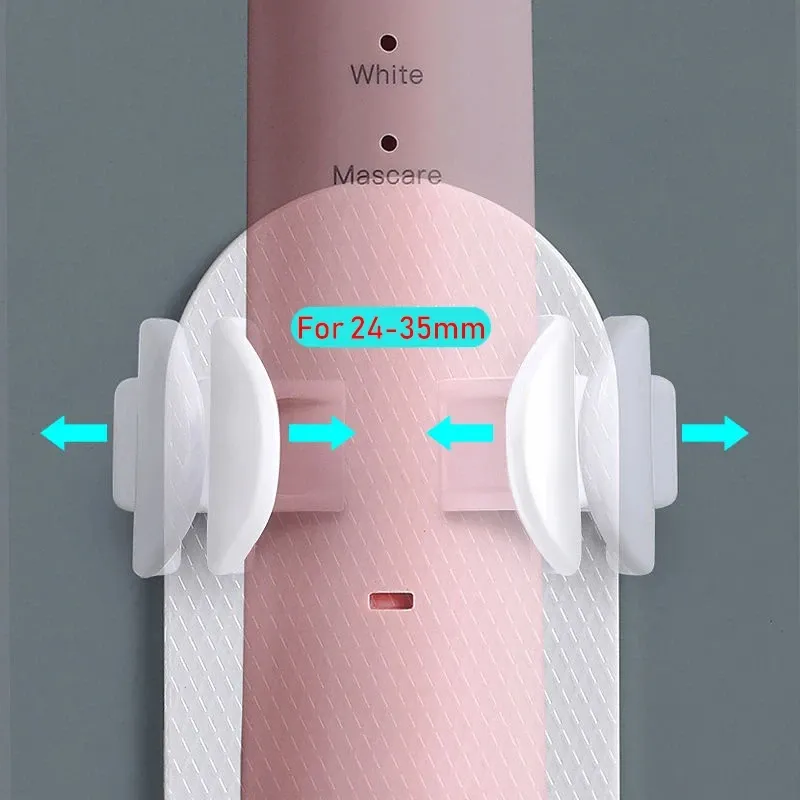 Support mural réglable pour brosse à dents électrique, base en silicone, sans perçage, corps de brosse, T1 Adapt 99% 4