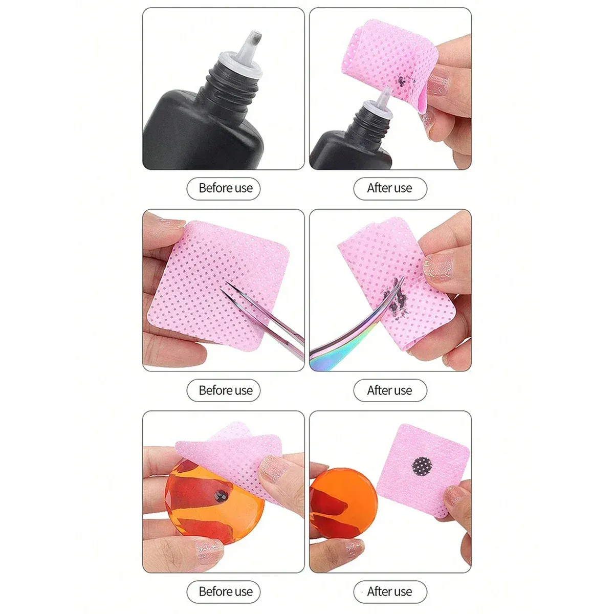 Accessoires de nettoyage pour Nail Art