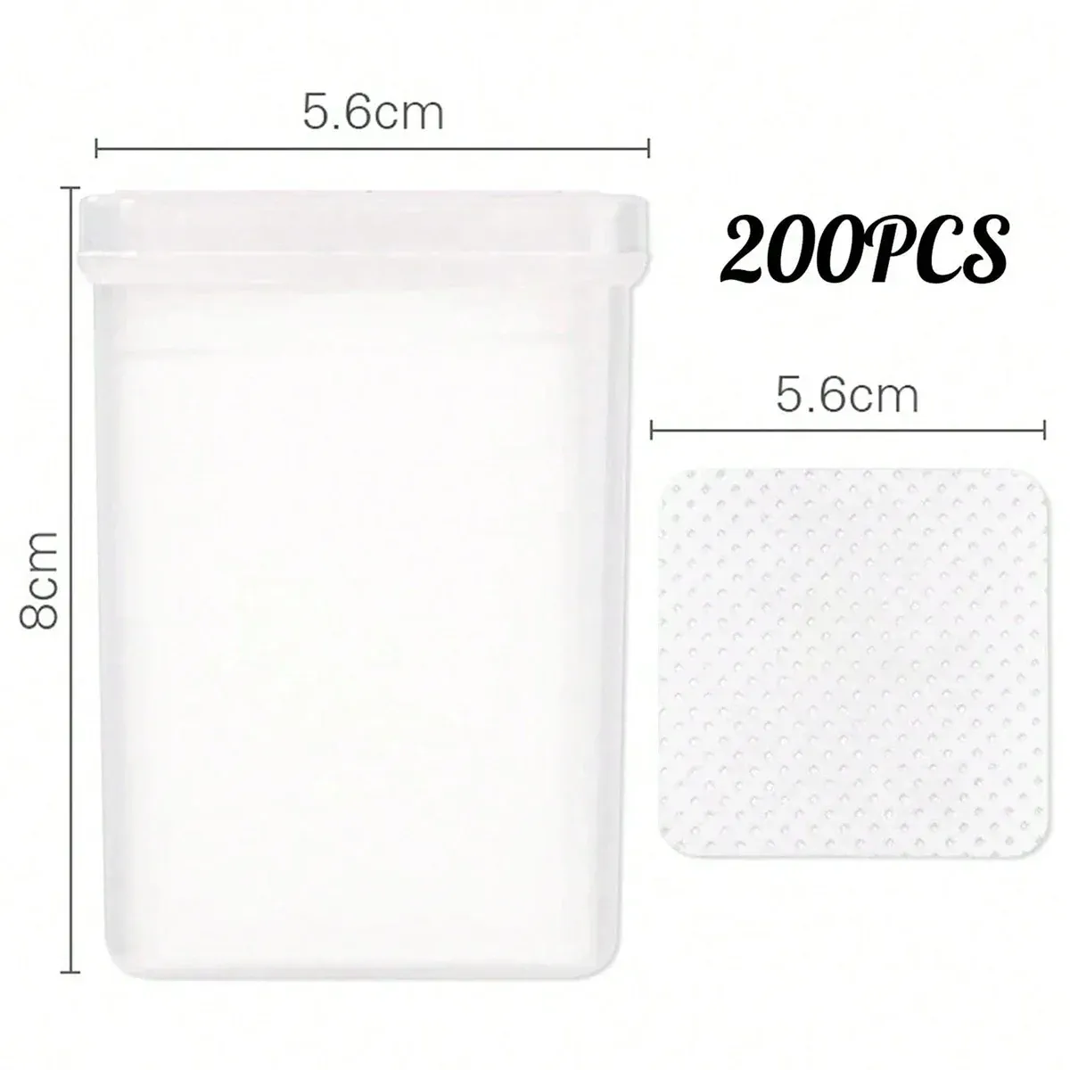 Lingettes dissolvant pour vernis et gel