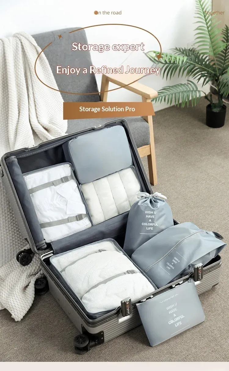 Organisateurs de voyage pour valise