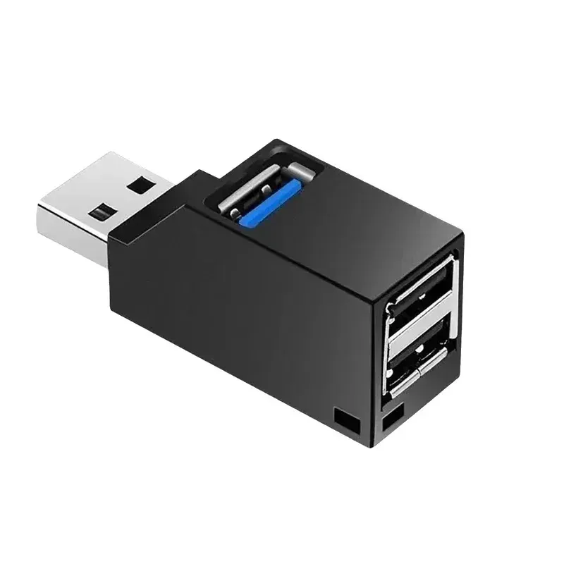 Répartiteur USB 3.0 compact 3 ports avec lecteur de cartes 7