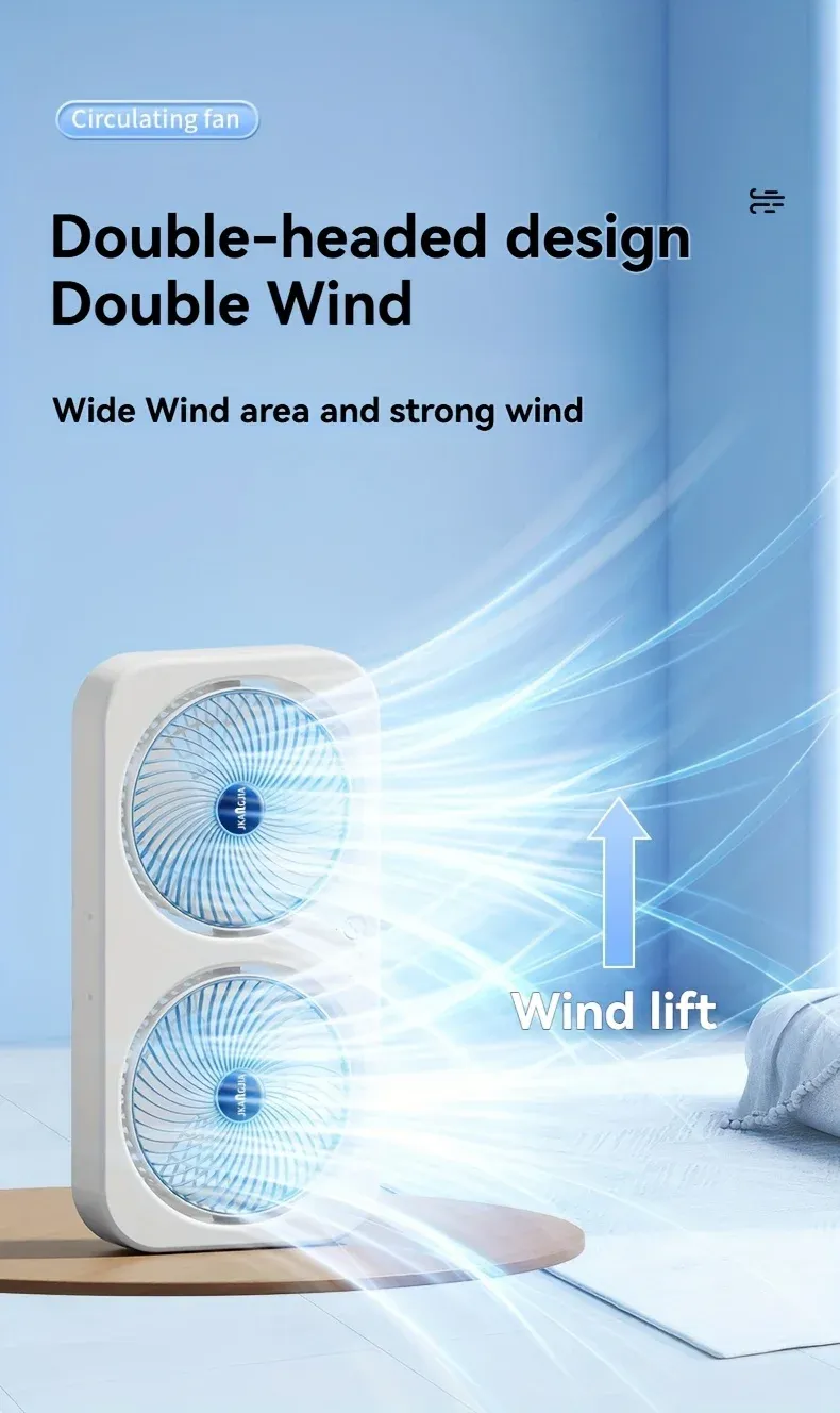 Ventilateur installé dans un bureau