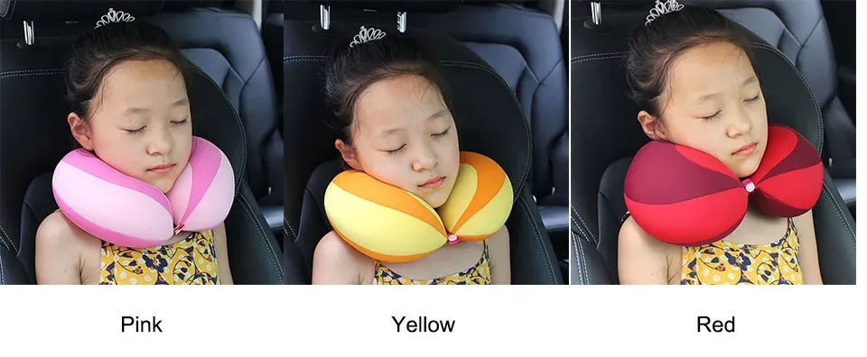 Coloris du coussin de voyage pour nouveau-né