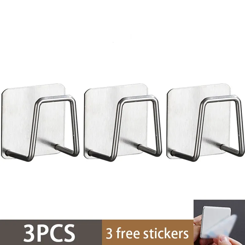 Porte-éponge de cuisine en acier inoxydable, organisateur sous évier - SNJ003 11