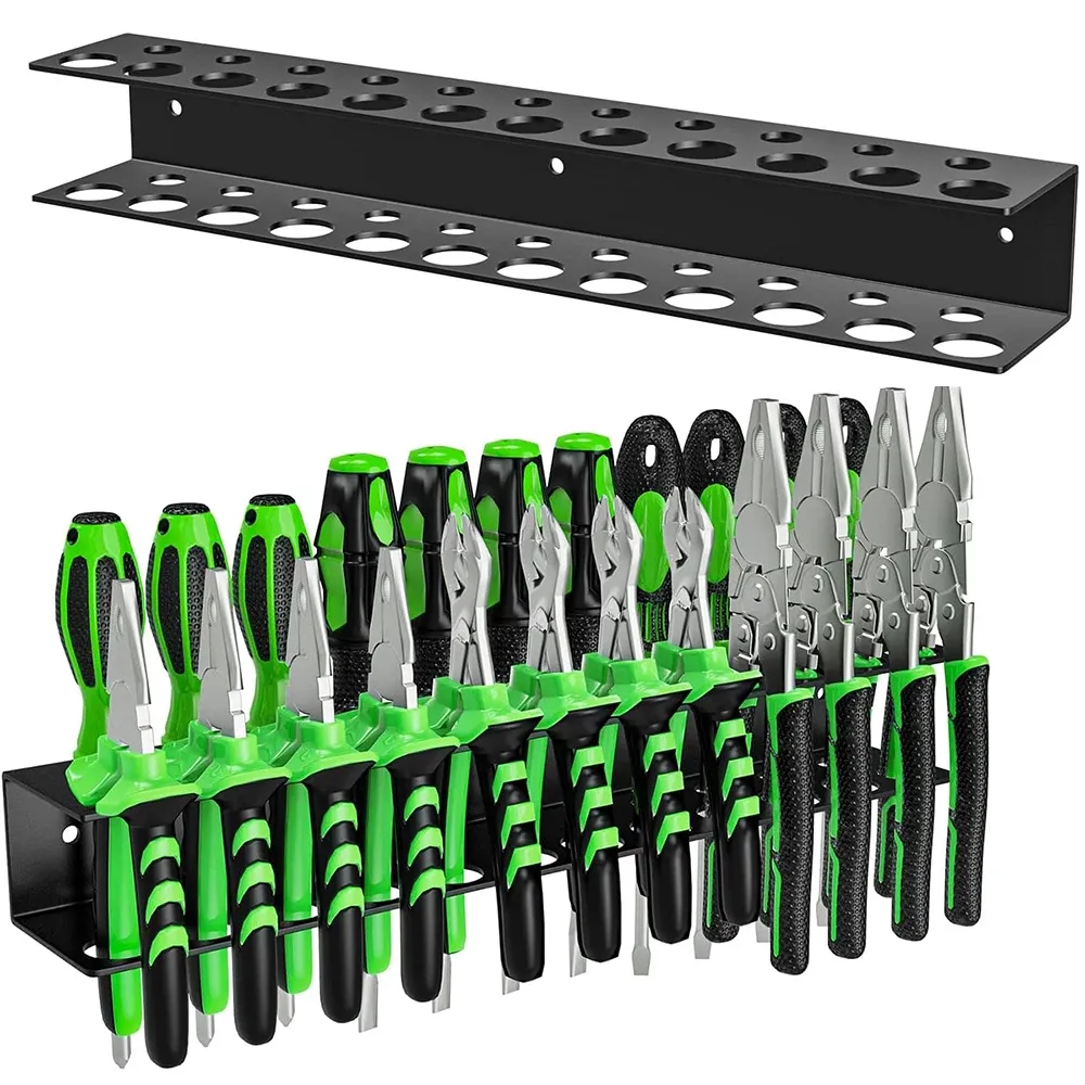 Étagère murale en métal pour le rangement d'outils