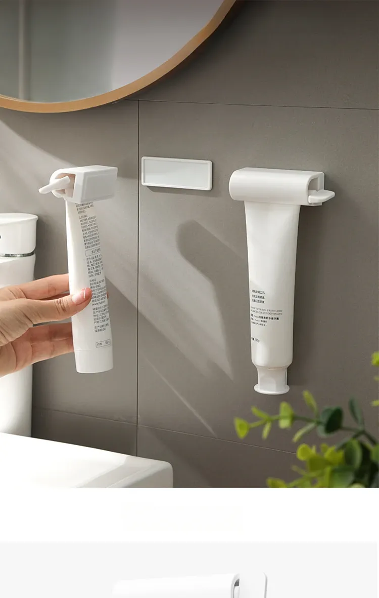 Distributeur de dentifrice mural vue d'ensemble