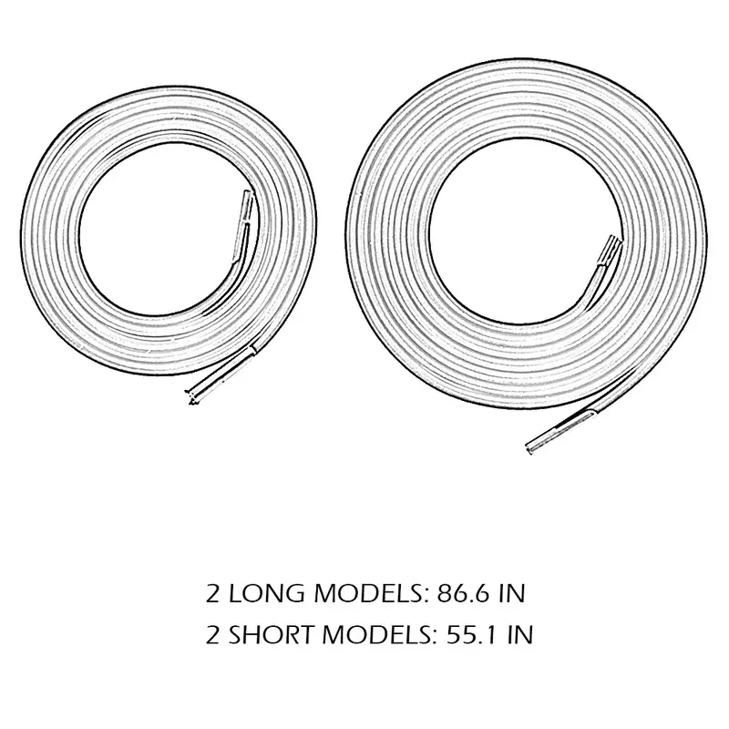 Lot de 4 cordons élastiques de remplacement pour chaise pliante à gravité zéro 6