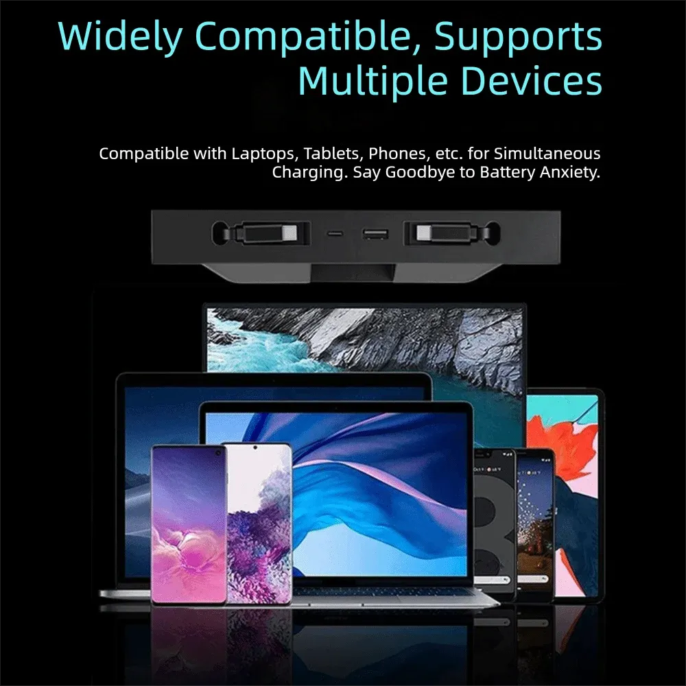 Hub USB-C caché pour console centrale Tesla, charge rapide, compatible Model Y Juniper, Model Y Long Range et Model 3 Highland 2