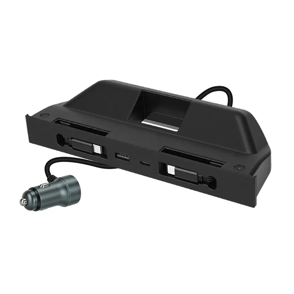 Hub USB-C caché pour console centrale Tesla, charge rapide, compatible Model Y Juniper, Model Y Long Range et Model 3 Highland 7