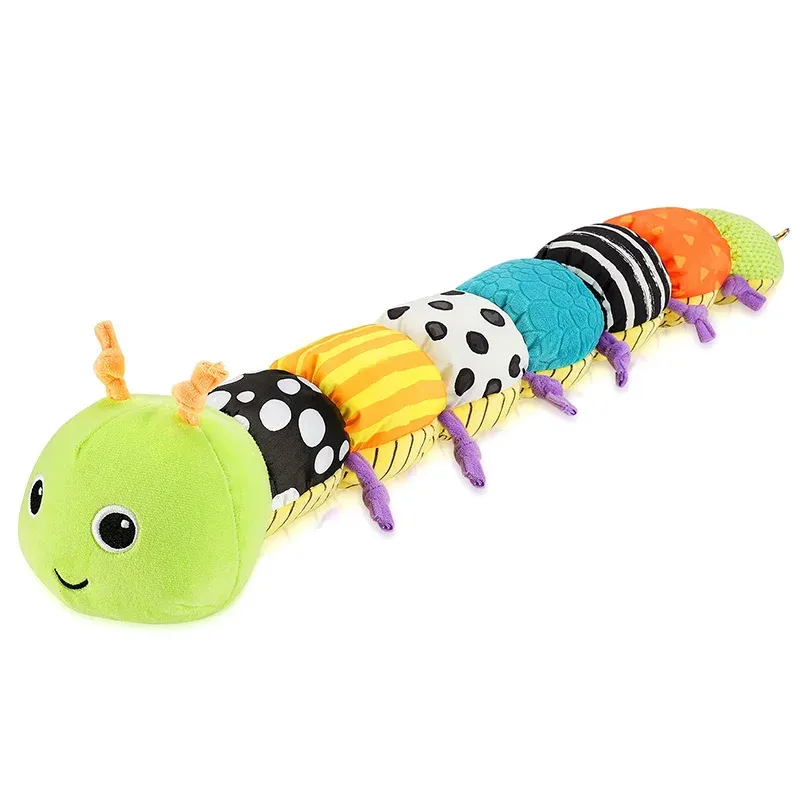 Hochet musical en peluche pour bébé, jouet sensoriel à suspendre pour nouveau-né, cadeau pour tout-petit 7