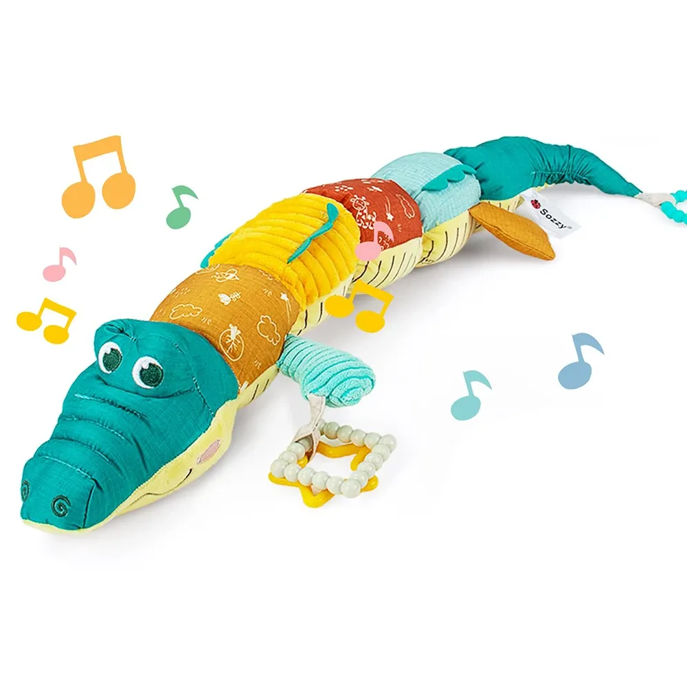 Hochet musical en peluche pour bébé, jouet sensoriel à suspendre pour nouveau-né, cadeau pour tout-petit 9