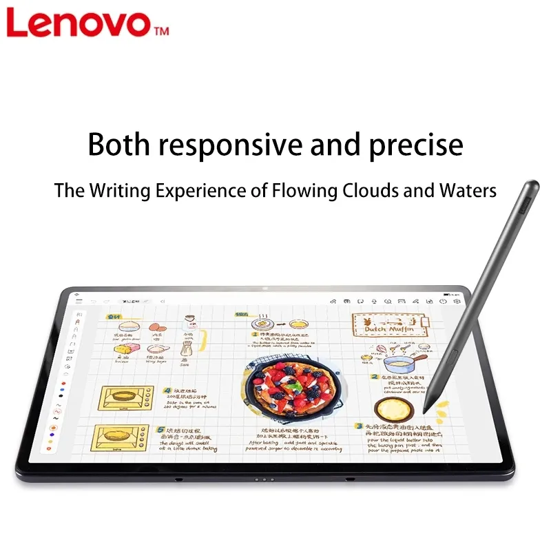Stylet Lenovo d'origine Xiaoxin - Connexion Bluetooth, 4096 niveaux de sensibilité à la pression, compatible avec Legion Y700 2023 2