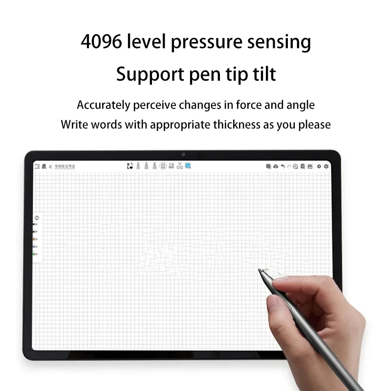 Stylet Lenovo d'origine Xiaoxin - Connexion Bluetooth, 4096 niveaux de sensibilité à la pression, compatible avec Legion Y700 2023 4