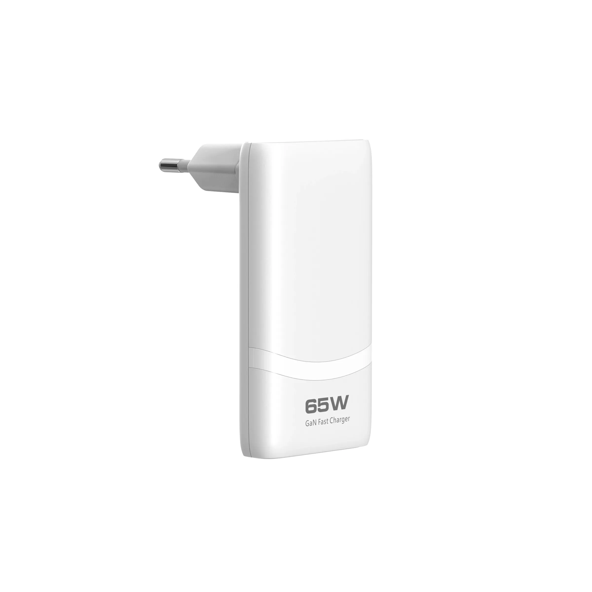 Chargeur mural USB-C GaN 65 W à 2 ports, plat et pliable, compatible iPhone, Xiaomi et Samsung 3