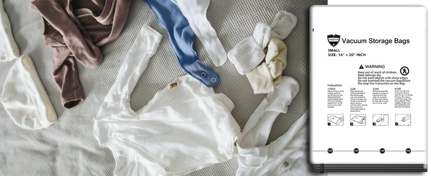 Sacs sous vide au quotidien