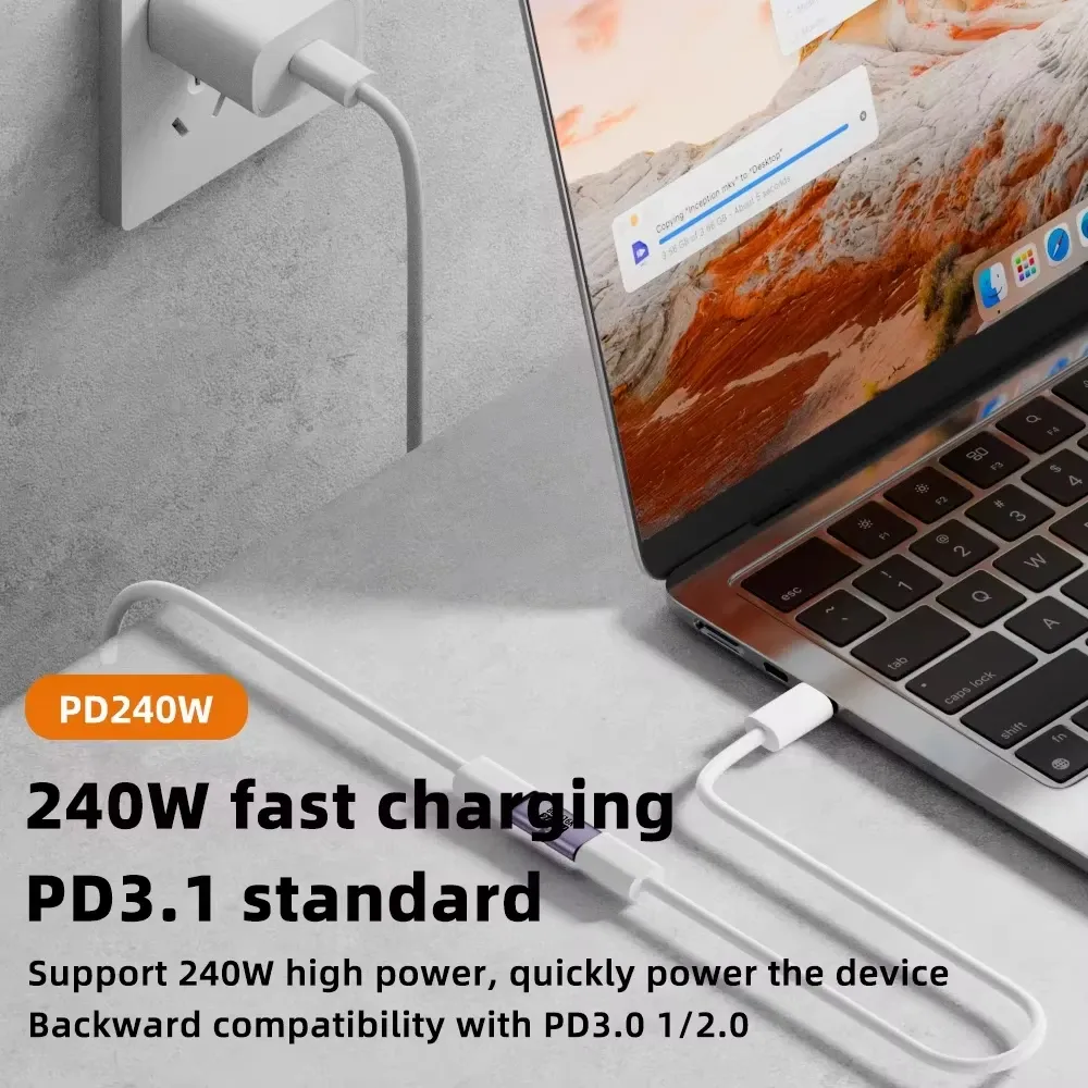 Connexion USB-C pour MacBook et iPad Pro