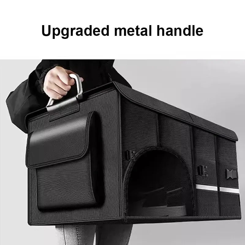 SEAMETAL Coffre de Rangement Pliable et Étanche en Oxford 110 L pour Voiture, Camping et Pêche 2