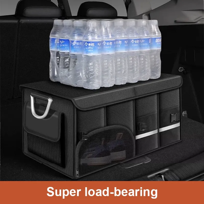 SEAMETAL Coffre de Rangement Pliable et Étanche en Oxford 110 L pour Voiture, Camping et Pêche 5