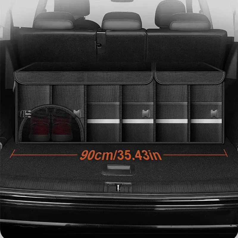 SEAMETAL Coffre de Rangement Pliable et Étanche en Oxford 110 L pour Voiture, Camping et Pêche 6