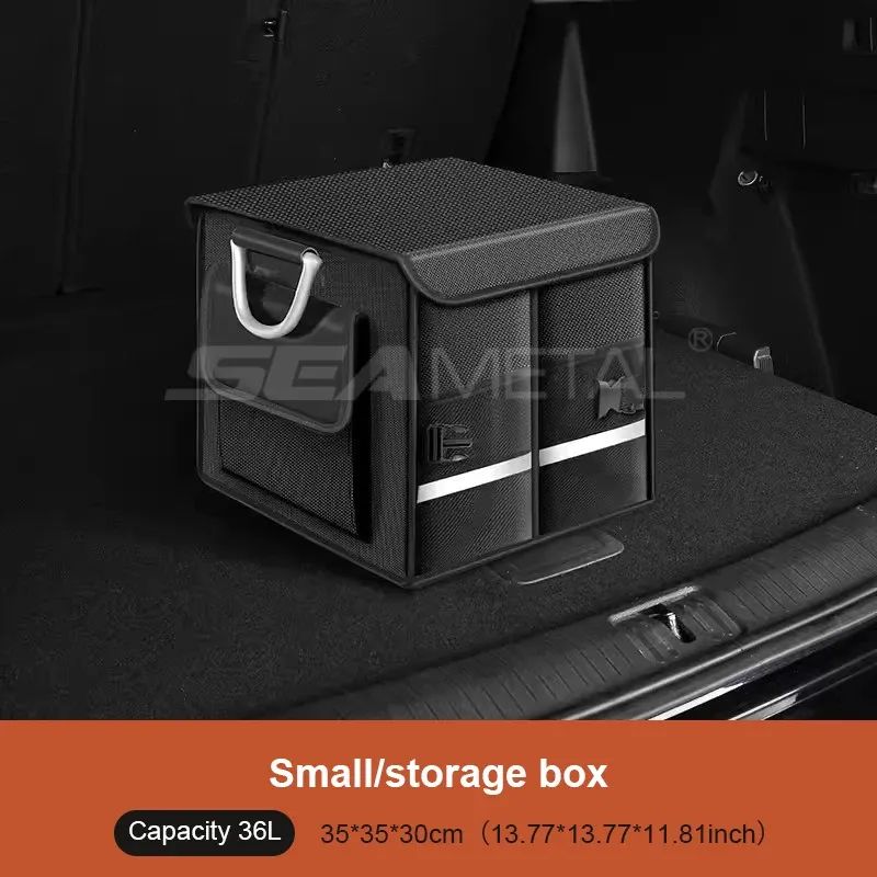 SEAMETAL Coffre de Rangement Pliable et Étanche en Oxford 110 L pour Voiture, Camping et Pêche 9
