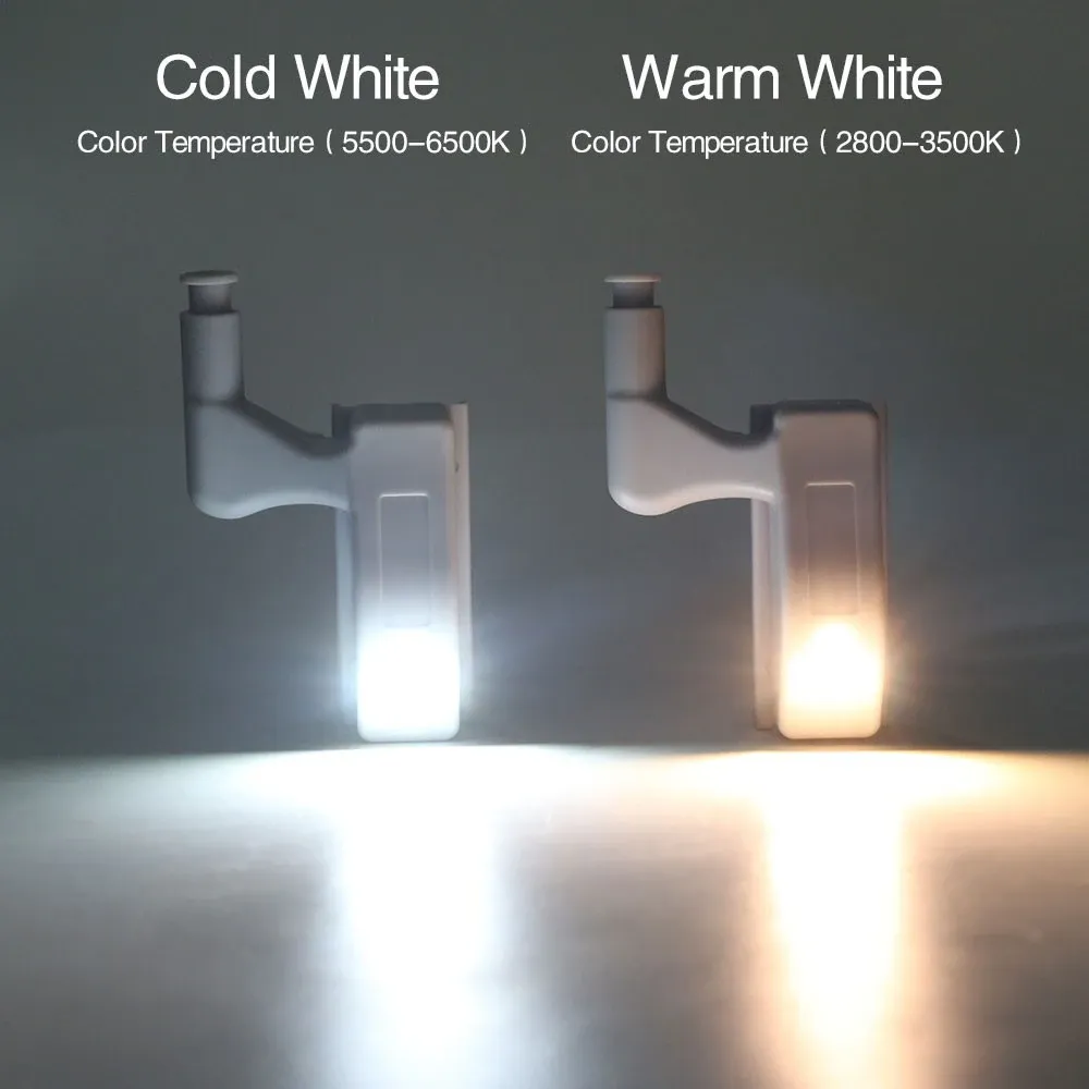 Lot de 10 lampes LED à détecteur de mouvement à piles pour placard et armoire 4