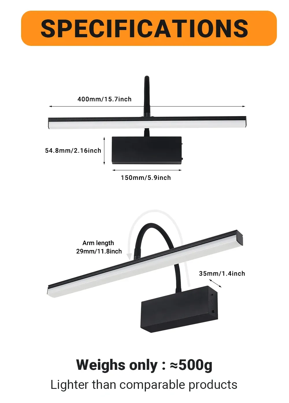 Applique murale LED au quotidien