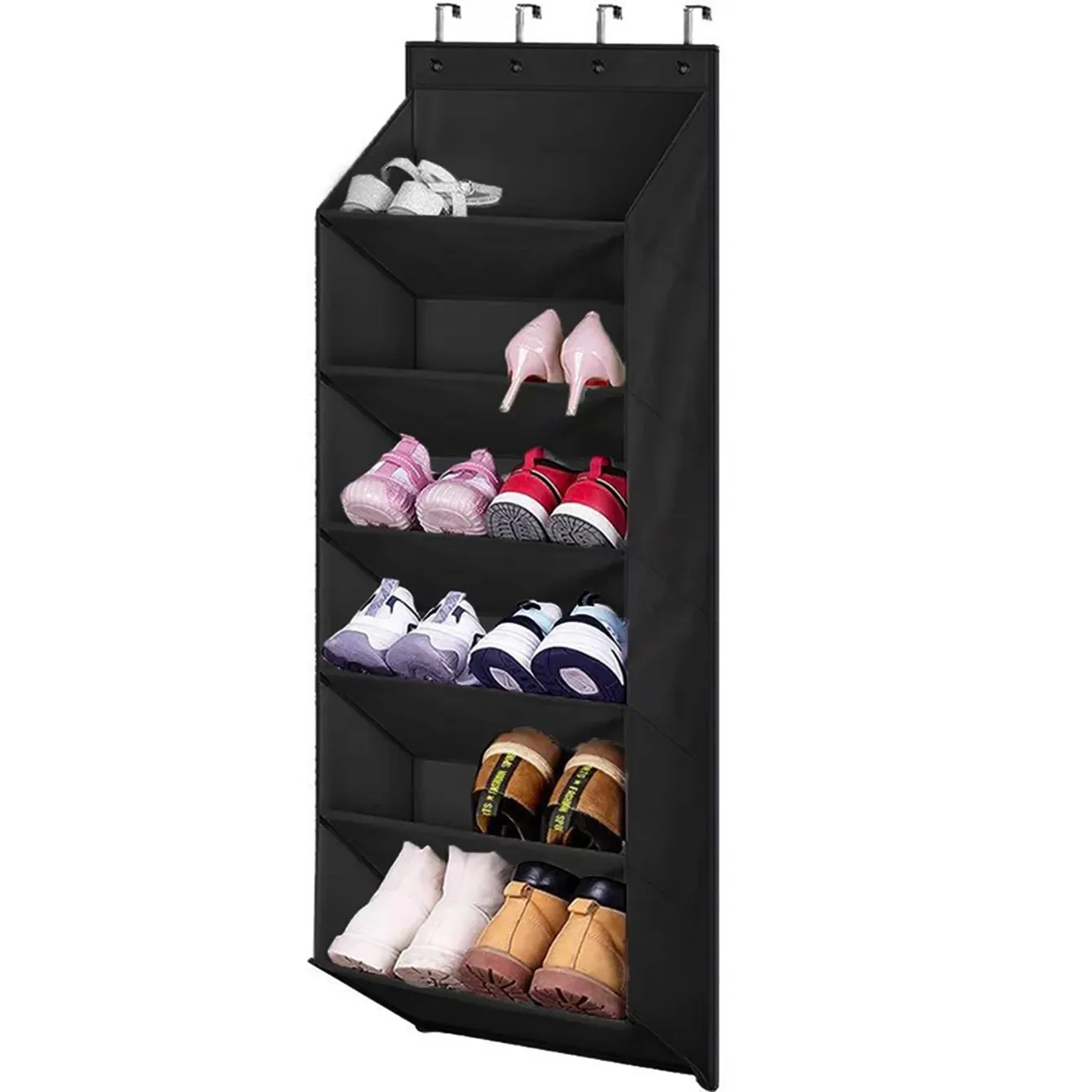 Organisateur de chaussures en situation dans un placard