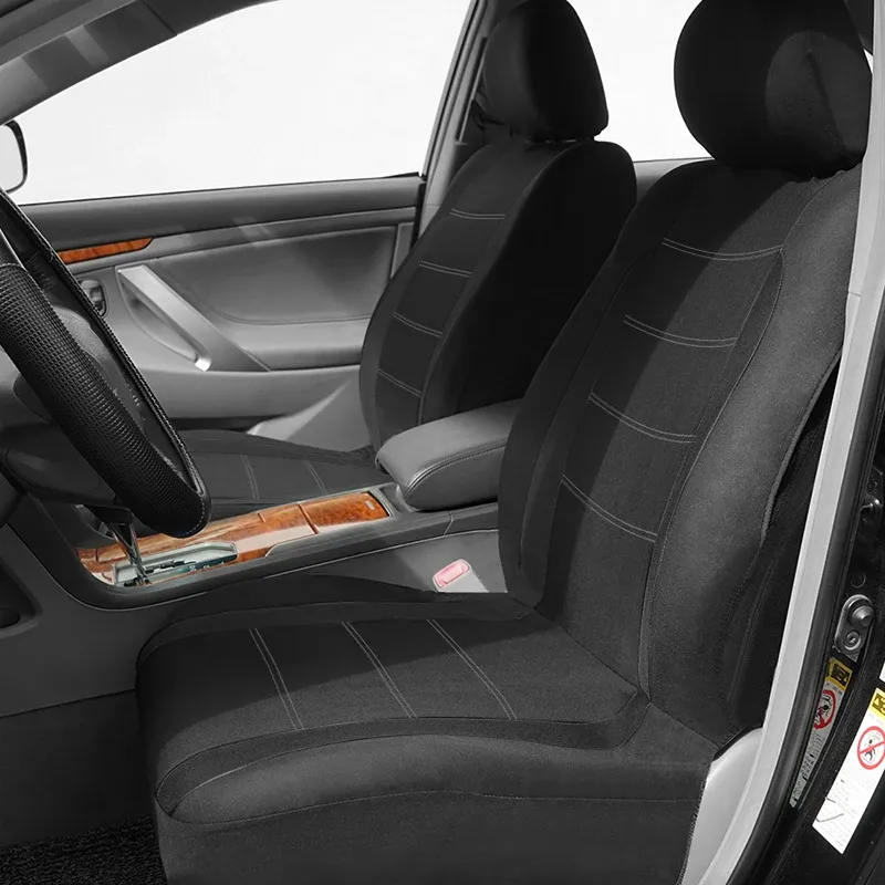 Housses de siège auto universelles, ajustement pour la plupart des voitures, SUV, camions et camionnettes, ensemble complet d'accessoires intérieurs 2