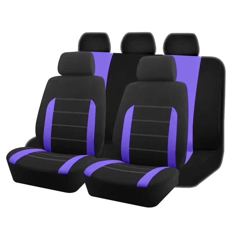 Housses de siège auto universelles, ajustement pour la plupart des voitures, SUV, camions et camionnettes, ensemble complet d'accessoires intérieurs 7