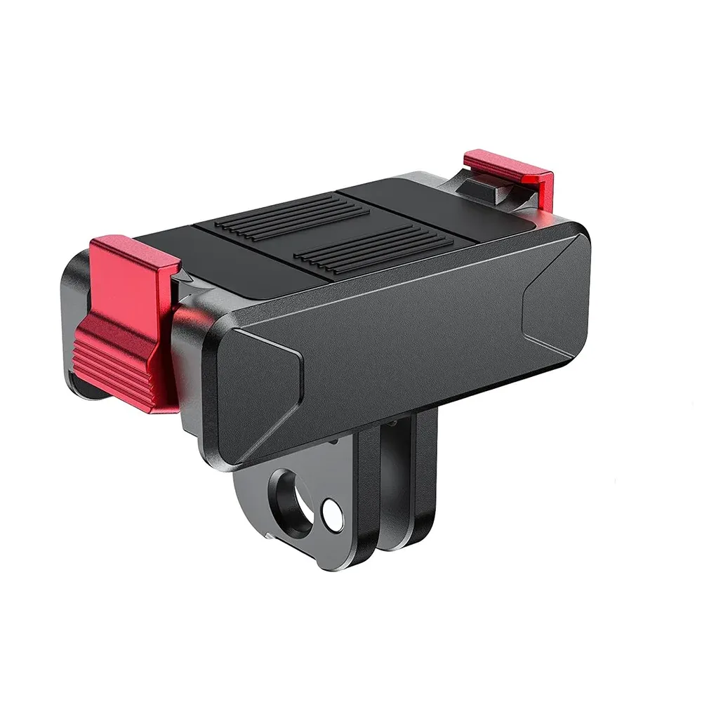 Adaptateur magnétique pour DJI Osmo Action 5 Pro, OSMO 360 et NANO, plaque à dégagement rapide compatible DJI Action 6, 4 et 3, accessoire d'extension pour caméra 7