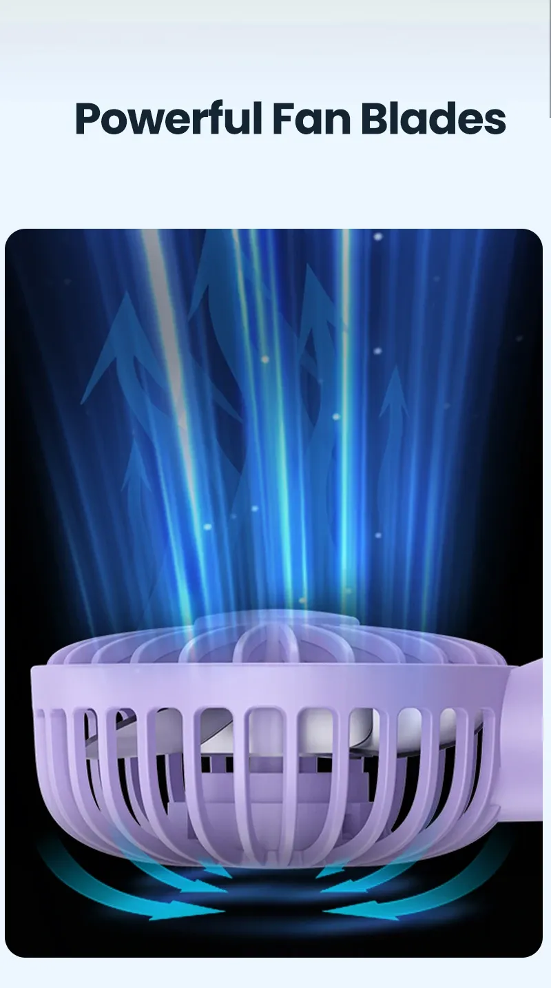 Mini ventilateur TOPK avec brumisation active