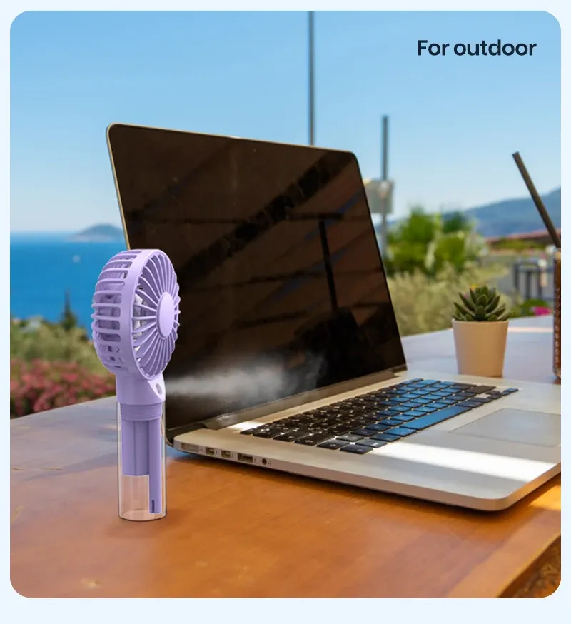 Mini ventilateur TOPK, vue de détail