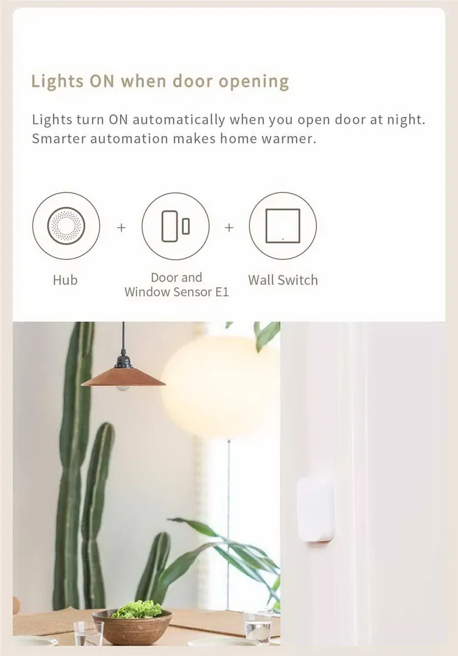 Aqara E1 ambiance
