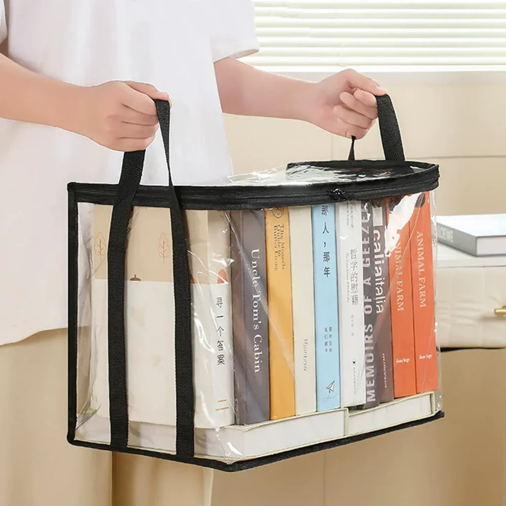 Organisation de livres dans la boîte de rangement
