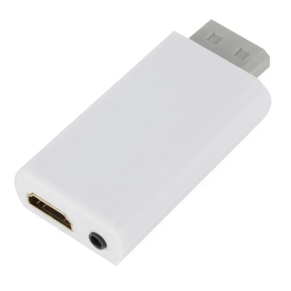 Convertisseur Wii vers HDMI Full HD 1080p avec sortie audio vidéo 3,5 mm pour PC et moniteur HDTV 6