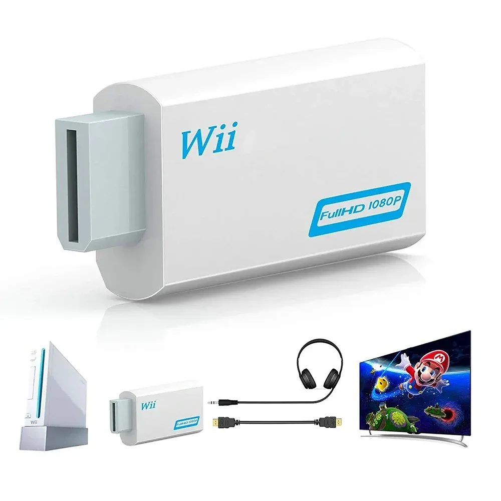Convertisseur Wii vers HDMI, vue d'ensemble