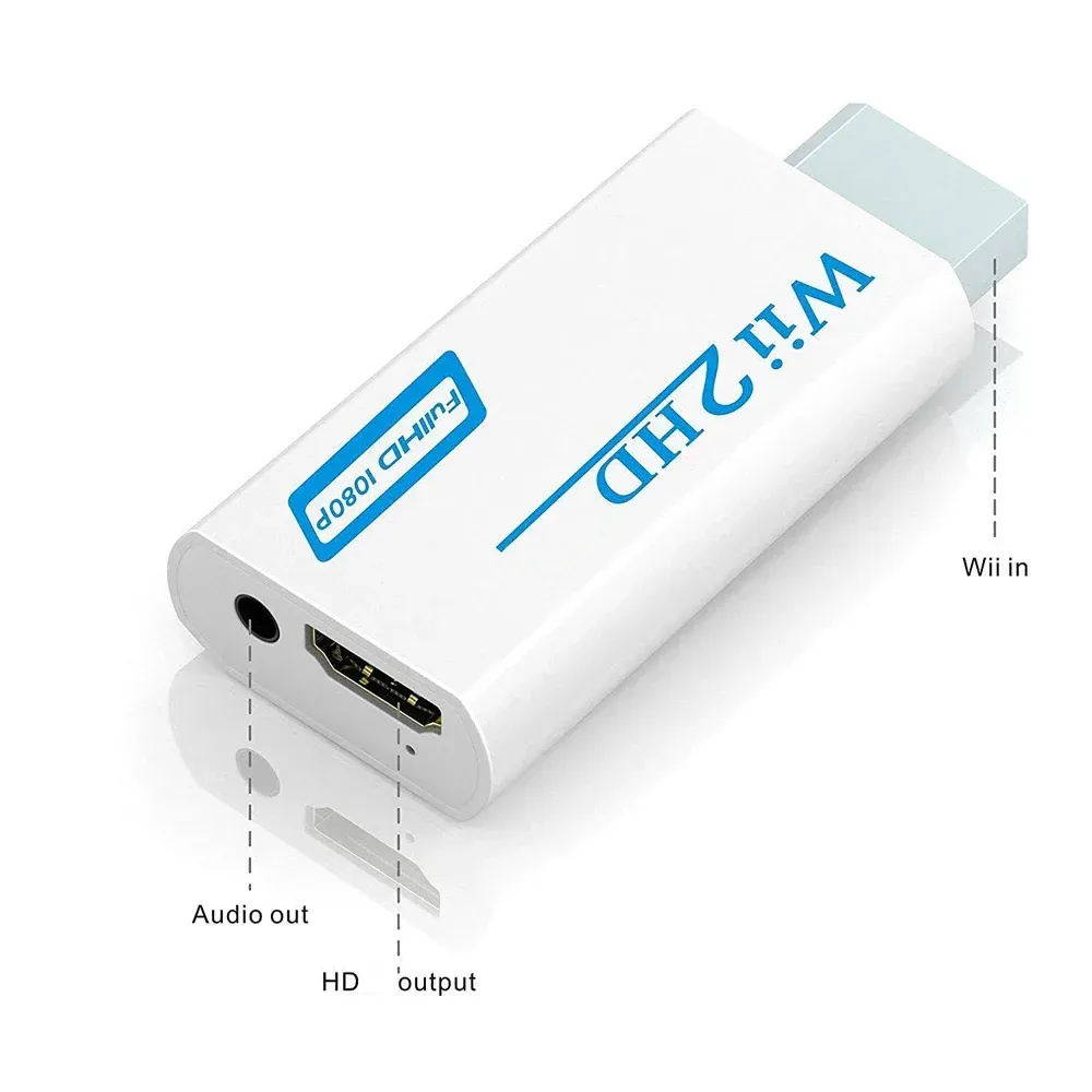 Convertisseur Wii vers HDMI, vue latérale