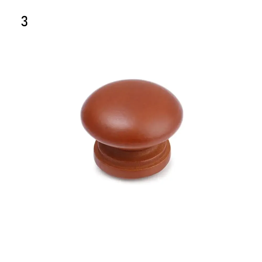 Bouton de meuble en bois avec vis, poignée de cuisine, garde-robe, commode, accessoires de quincaillerie 13
