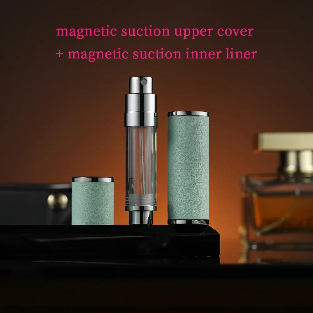 Mini flacons vaporisateurs magnétiques à remplissage par le bas, 5 ml, atomiseur rechargeable pour cosmétiques, contenant portable pour liquides, 1 pièce 3